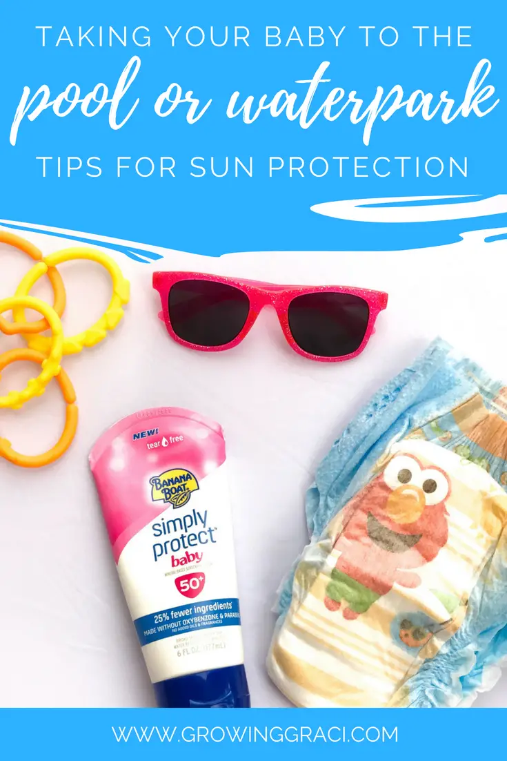 Planning on visiting a pool or waterpark with your little one? Check out these tips and products for helping reduce sun exposure to make sure that everyone has a good time!