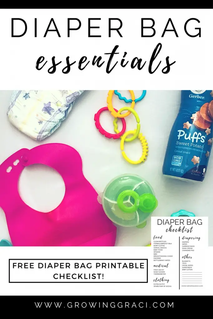Babies can need a lot of stuff when you leave the house. Check out our list of essential diaper bag items and get your free diaper bag checklist!