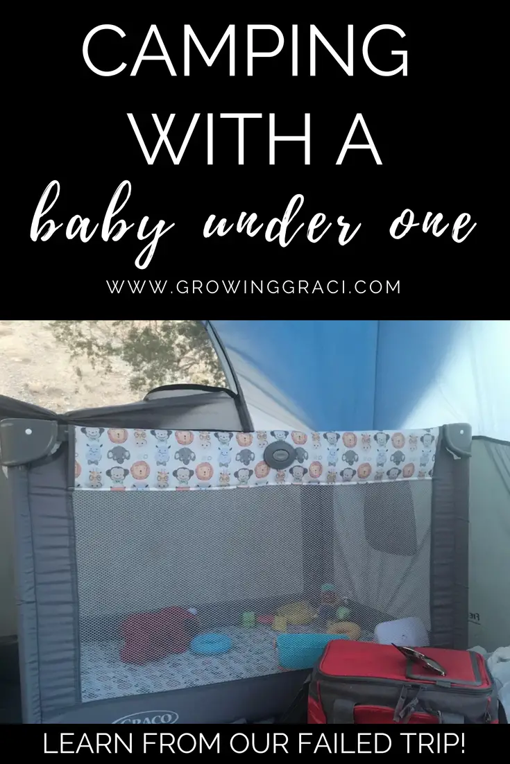 Are you preparing to go camping with a baby? Check out what we learned on our first camping trip attempt and make sure that you learn from our experience!