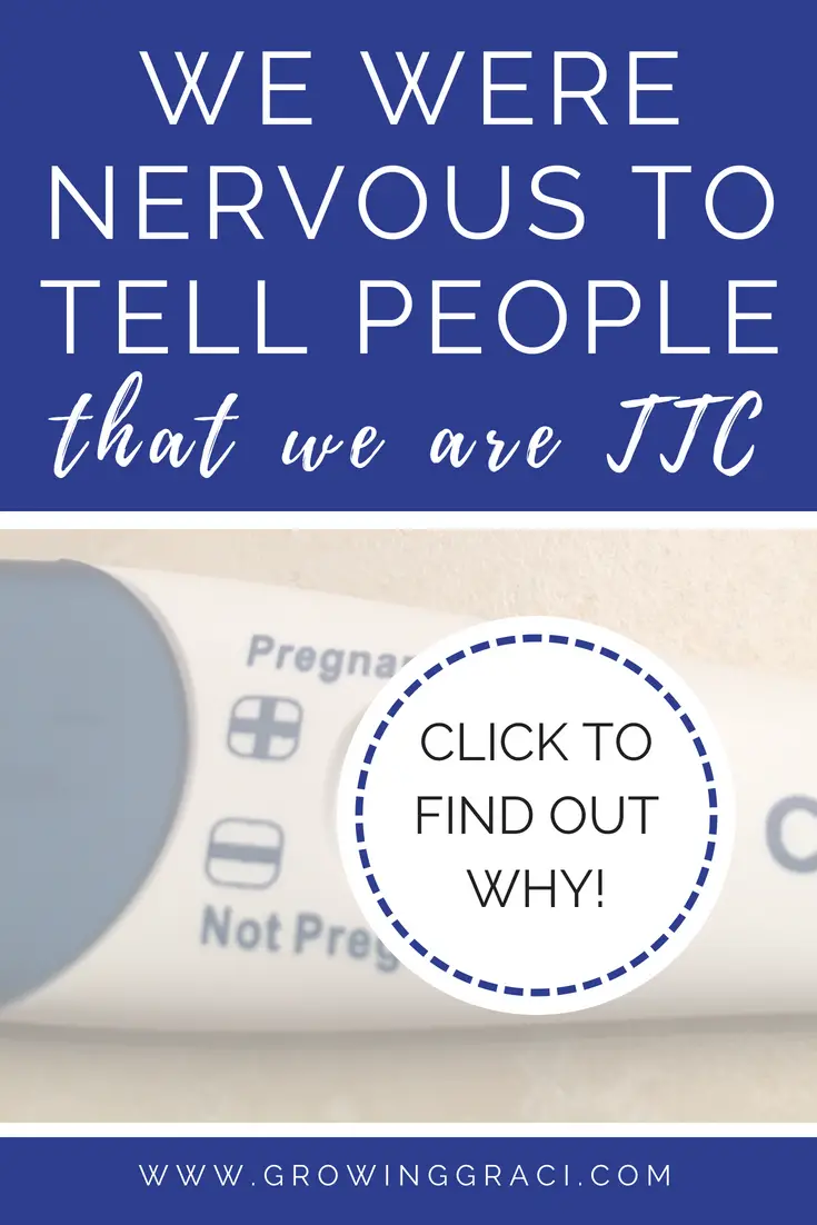 Trying To Conceive – We Were Nervous To Tell People