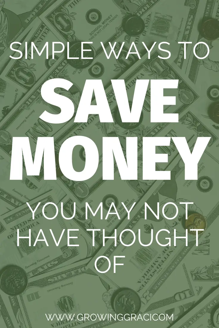 Check out this article for simple ways to save money! Whether you are struggling financially or want to save up for something extra this post will help!