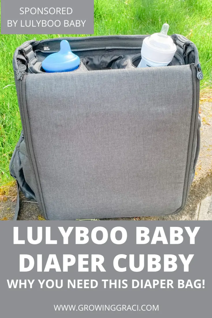 [AD] Lulyboo Baby's Diaper Cubby is a baby registry must-have! With modular shelves and a built-in changing pad, it is a game changer!