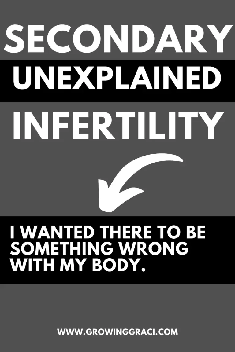 Unexplained Secondary Infertility – Revelations I Had On My Journey