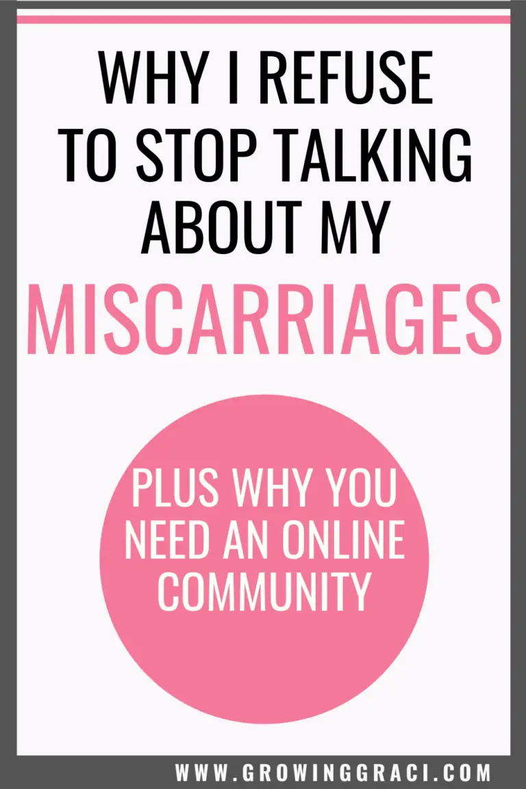 Why I Share About My Miscarriages & Why You Should Find An Online Community