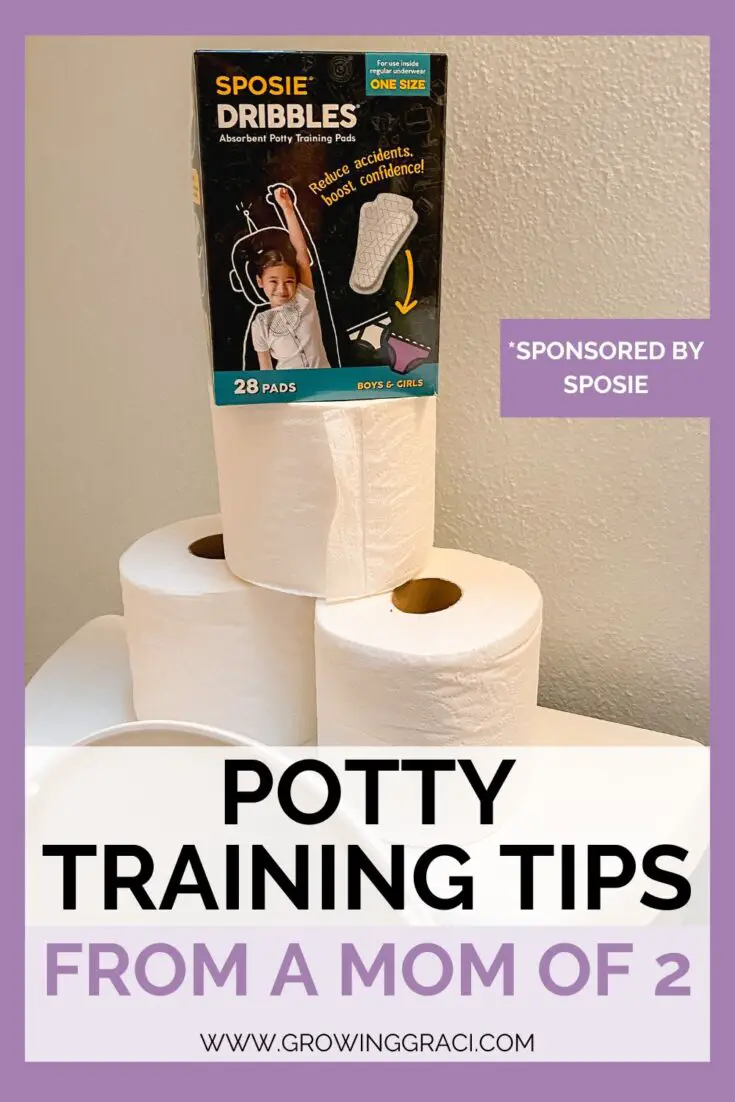 Sponsored by Sposie. Are you stressing about potty training? Let me give you my best tips!